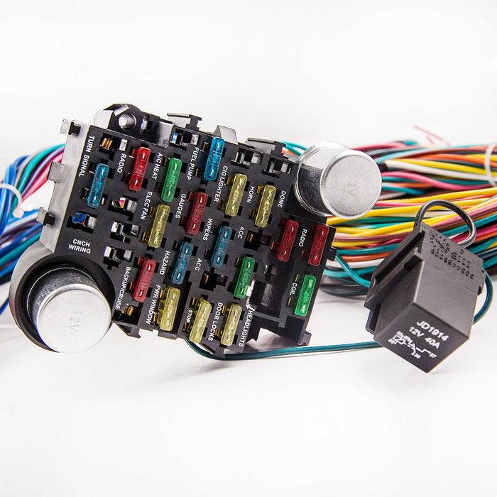 21 Circuit UNIVERSAL Extra long Wires compatible for CHEVY Mopar
