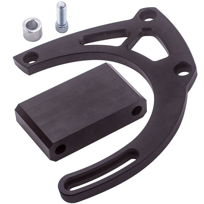 Tuningsworld Compatible for Chevy Big Block Alternator Bracket Short Water Pump BBC SWP EWP 396 427 454