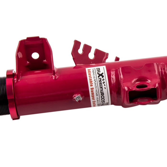 Tuningsworld Coilovers Compatible for BMW E36 1990-2000 Red