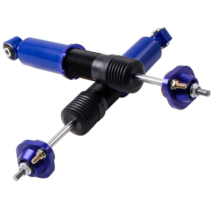 Tuningsworld Coilovers Shock Suspension Compatible for 1998-2006 BMW E46 320i 323i 323Ci 325i 325ci 328i 328Ci 330i 330Ci M3 with Non-Adjustable Damper - Blue