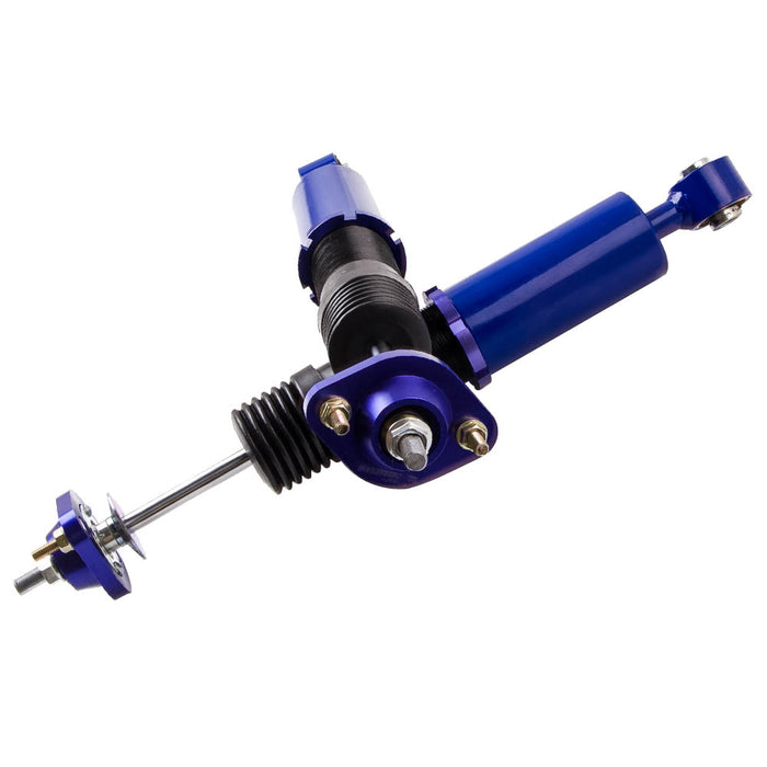 Tuningsworld Coilovers Shock Suspension Compatible for 1998-2006 BMW E46 320i 323i 323Ci 325i 325ci 328i 328Ci 330i 330Ci M3 with Non-Adjustable Damper - Blue