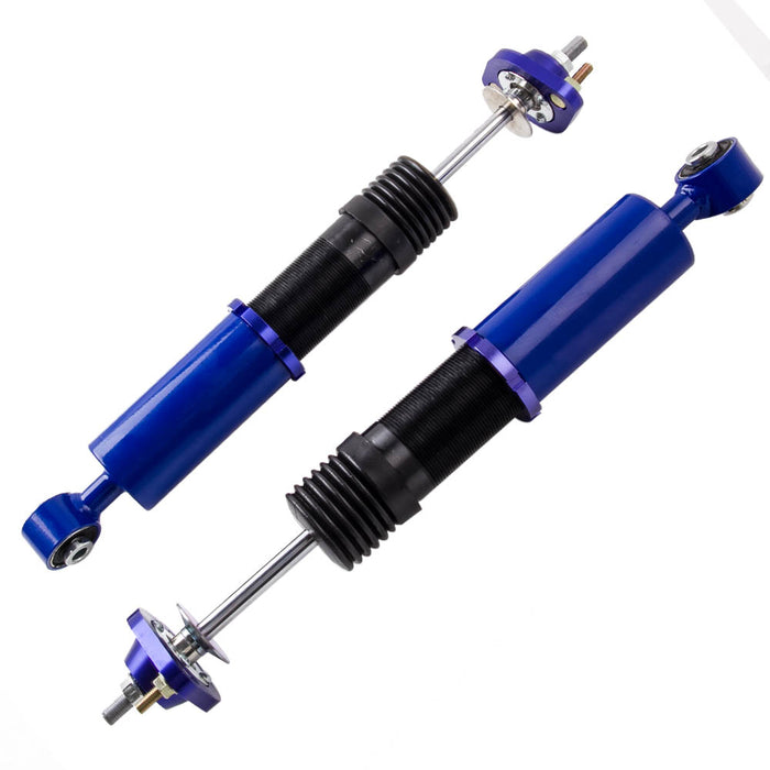 Tuningsworld Coilovers Shock Suspension Compatible for 1998-2006 BMW E46 320i 323i 323Ci 325i 325ci 328i 328Ci 330i 330Ci M3 with Non-Adjustable Damper - Blue