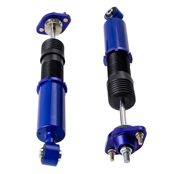 Tuningsworld Coilovers Shock Suspension Compatible for 1998-2006 BMW E46 320i 323i 323Ci 325i 325ci 328i 328Ci 330i 330Ci M3 with Non-Adjustable Damper - Blue