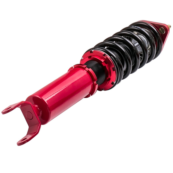 Tuningsworld Coilovers Suspension Compatible for Honda Prelude 1992-2001 Coil Spring Lower Strut Shock Absorber Adjustable Height Front Rear (Set of 4)