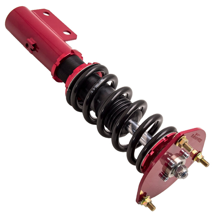 Coilovers Compatible for Mitsubishi 3000GT/GTO/3000GT-VR4 (FWD) 1991-1999, Compatible for Dodge Stealth 1991-1996 - Red