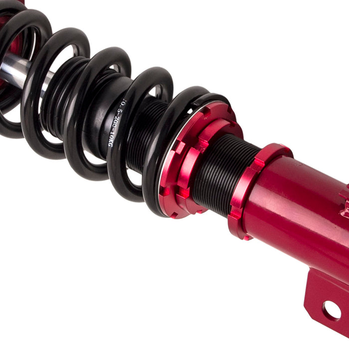 Coilovers Compatible for Mitsubishi 3000GT/GTO/3000GT-VR4 (FWD) 1991-1999, Compatible for Dodge Stealth 1991-1996 - Red