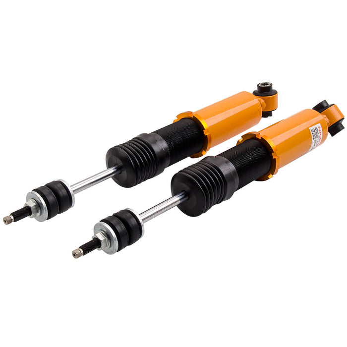 Tuningsworld 4PCS Coilovers Struts Compatible for Ford Mustang 2005-2014 Spring Shock Absorber Adj. Camber Plate & Height