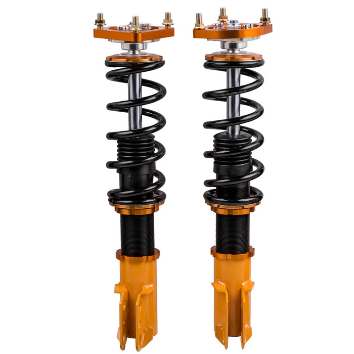 Tuningsworld 4PCS/Set Coilovers Compatible for Ford Mustang 4th Gen. 1994-2004 Spring Shock Absorber Struts Adj. Height & Mounts