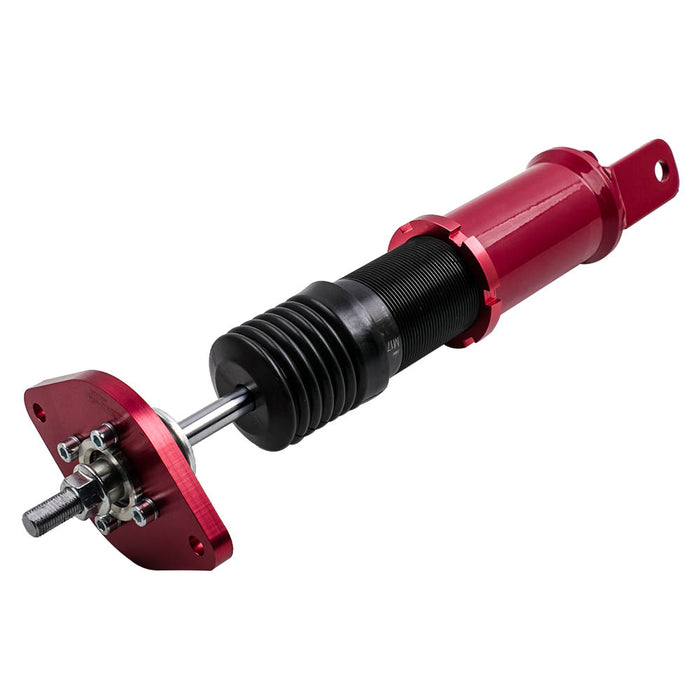 Coilovers Struts Compatible for Nissan Fairlady Z 350Z Z33 2003-2008 Red