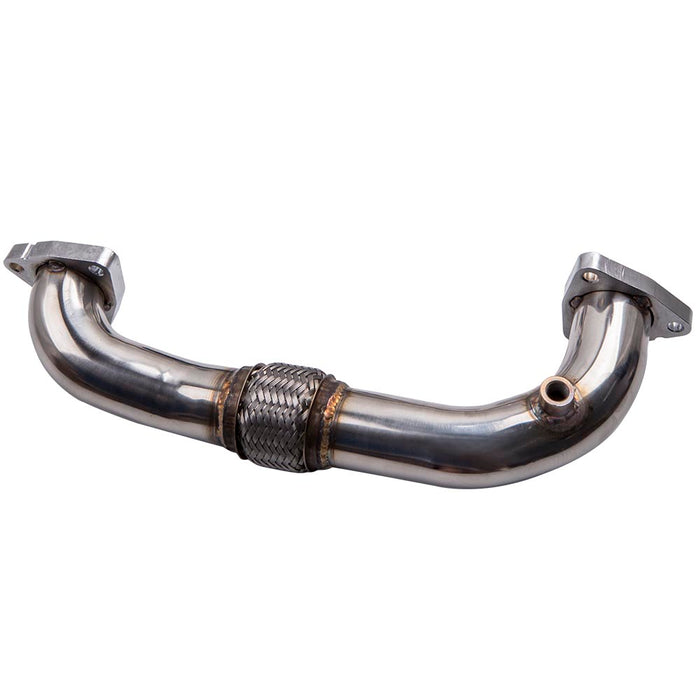 Super Duty Exhaust Turbocharger Up Pipe Set Compatible for Ford 6.4L Powerstroke Diesel V8