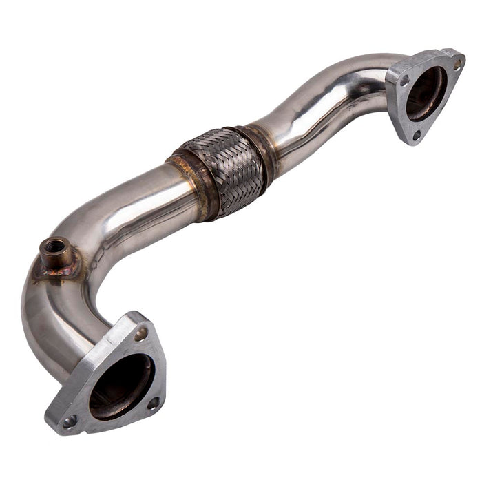 Super Duty Exhaust Turbocharger Up Pipe Set Compatible for Ford 6.4L Powerstroke Diesel V8