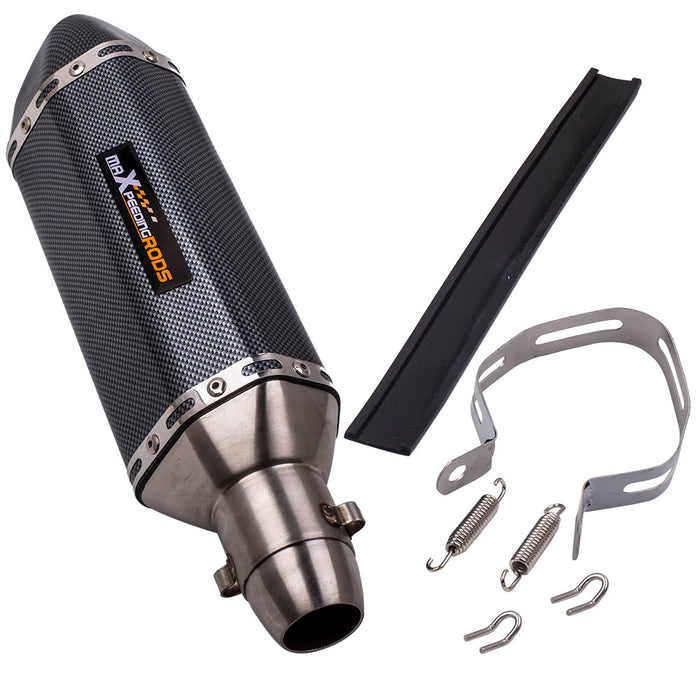 Exhaust Silencers 38-51mm Universal Motorcycle ATV Slip On Exhaust Muffler Silencer Pipe DB Killer