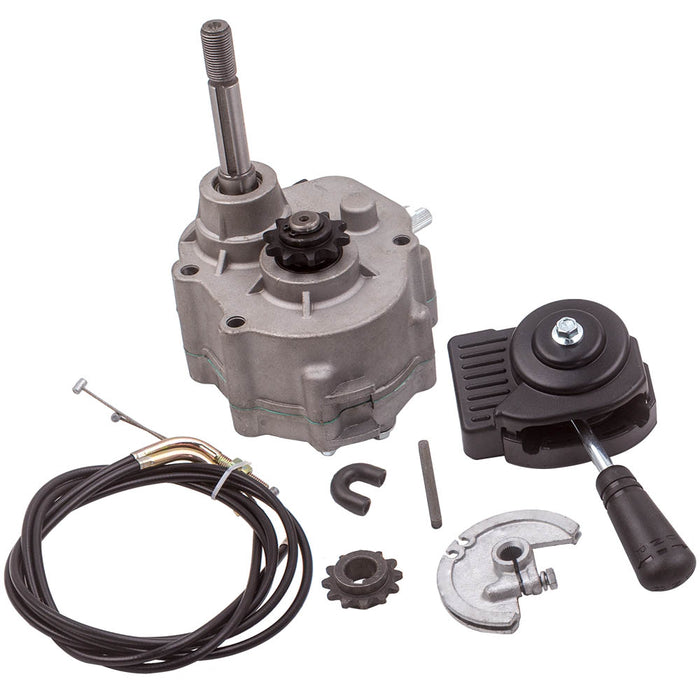 Tuningsworld Go Kart Forward Reverse Gear box Compatible for 2HP-13HP Engine Transmission 5/8 inch