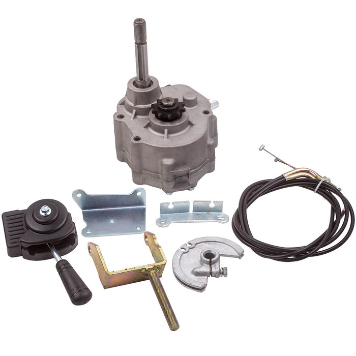 Tuningsworld Go Kart Forward Reverse Gear box Compatible for 2HP-13HP Engine Transmission 5/8 inch