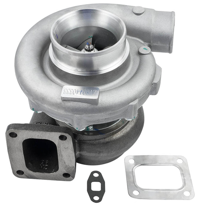 T76 Universal Turbocharger Compatible for V6 V8 Engine T4 flange V-band