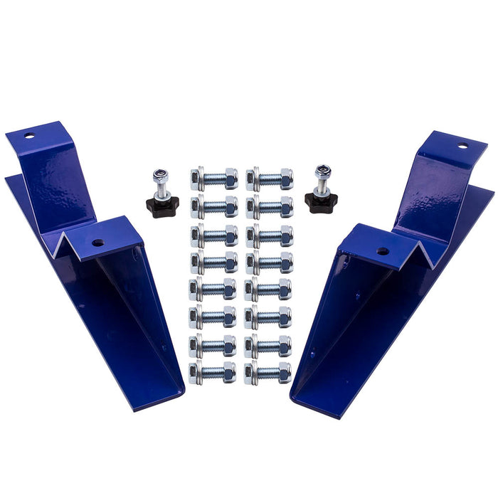 Tuningsworld for Chevy C10 C Notch Kits, Rear Frame C-Notch Kit for GMC Chevy C10 C15 C1500 2WD 1973-1987