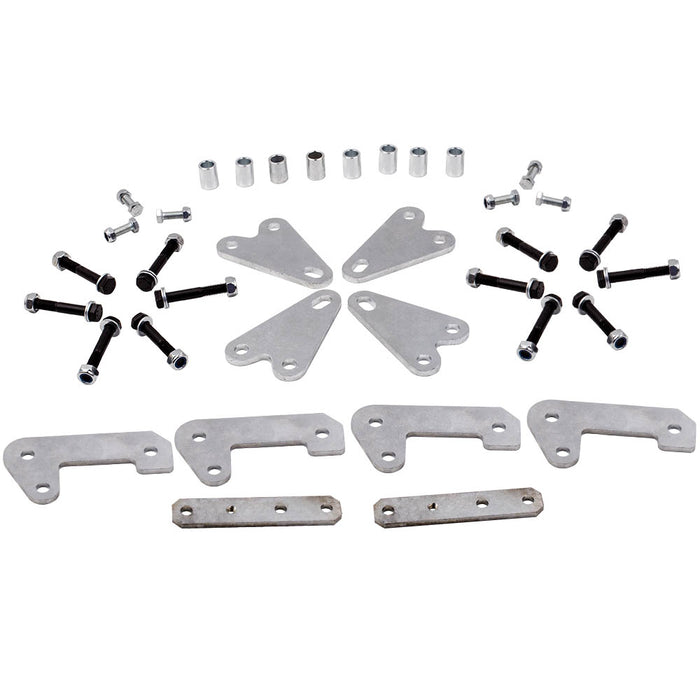 Tuningsworld 2" Lift Kits for Polaris Ranger 900 XP 2013-2016 2018 / 1000 Crew DSL 2015-2016 / 570 Crew Full Size EPS 2015