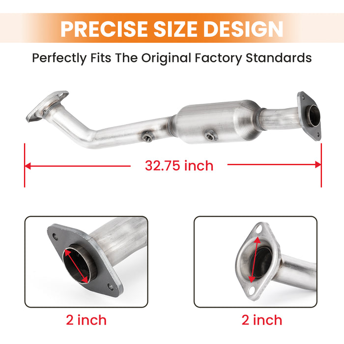 Catalytic Converter + Gaskets Compatible for Honda Element 2.4L 2003 To 2011