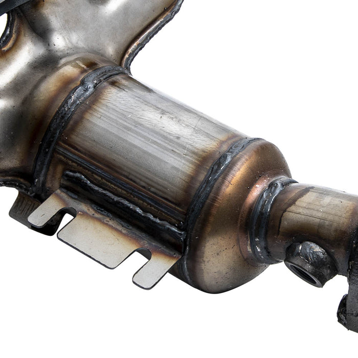 Pair Exhaust Manifold w/ Catalytic Converter Compatible for Ford Explorer XLT V6 3.5L 2013-2019