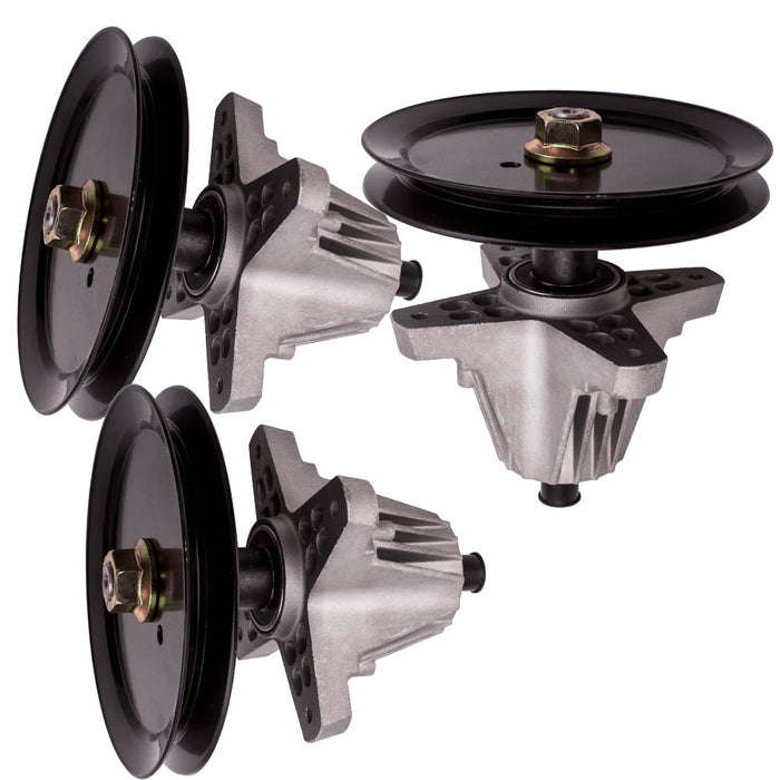 3 Spindle Assembly For MTD Cub Cadet 618-04636, 918-04636, 618-04865, 918-04865