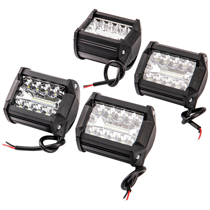 Tuningsworld LED Work Light Bar Compatible for Jeep Compatible for Pickup and Wagon