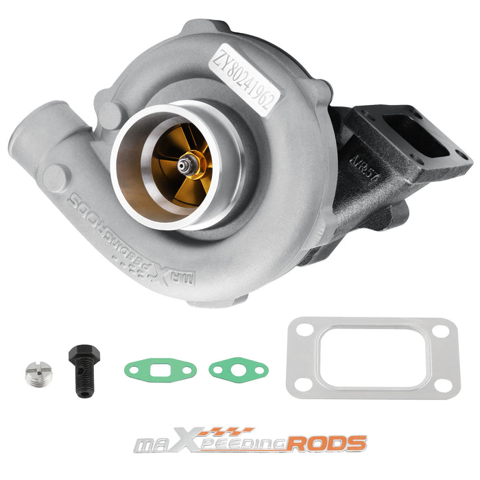 Aftermarket Turbo Street Type Billet Compressor Wheel Turbocharger 0.57 A/R 0.5 A/R For 1.5L-2.5L engine Oil Cooled