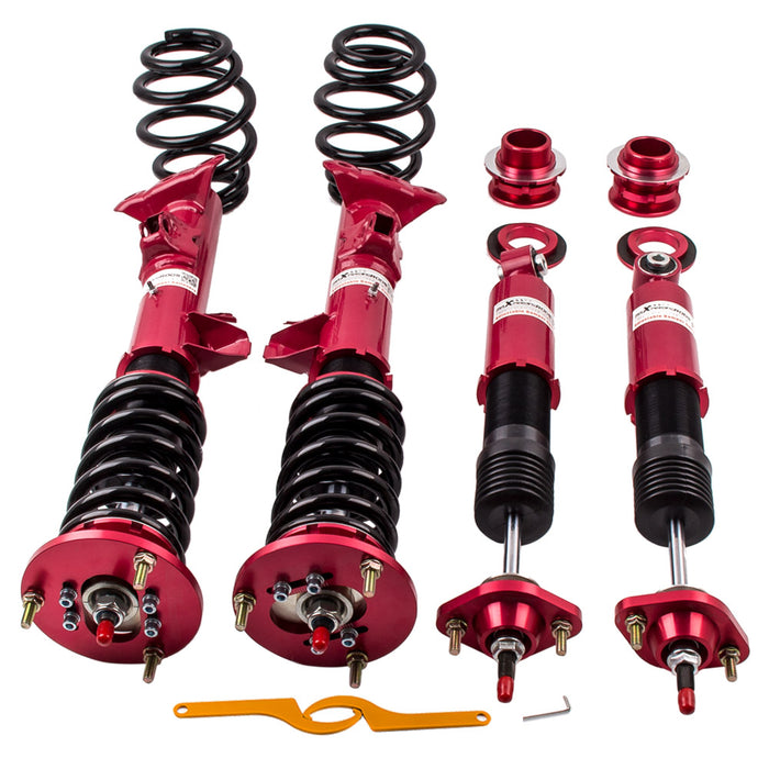 Tuningsworld Coilovers Compatible for BMW E36 1990-2000 Red