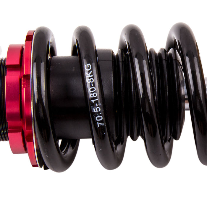 Tuningsworld Coilovers Compatible for BMW E36 1990-2000 Red