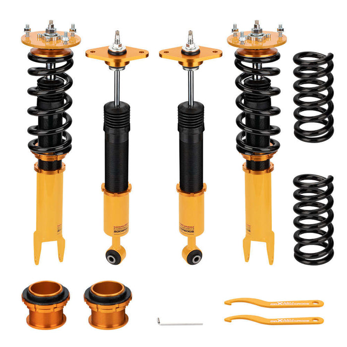 Coilover Suspension Lowering Kits compatible for Dodge Charger 06-10 and compatible for SRT-8 Adj. Damper Coil Spring