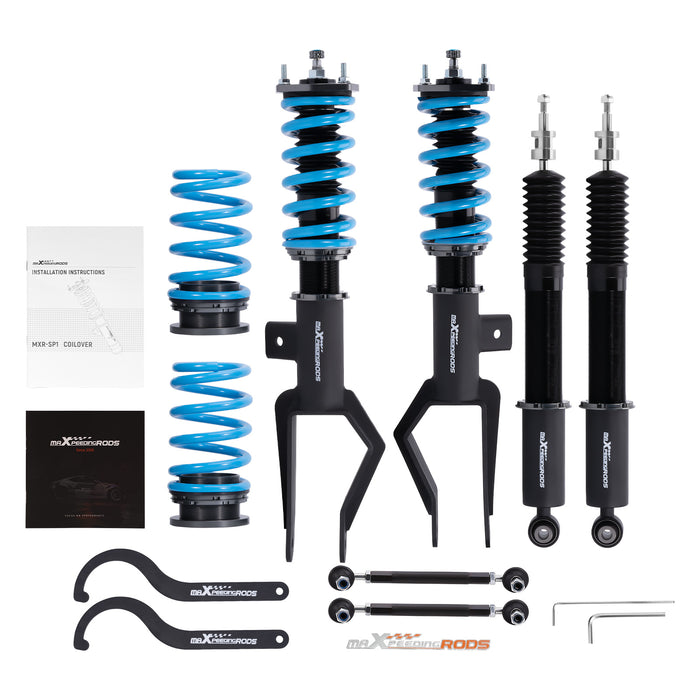 24 Ways Adjustable Damper Coilover Suspension Strut compatible for Tesla model 3 2017+ AWD