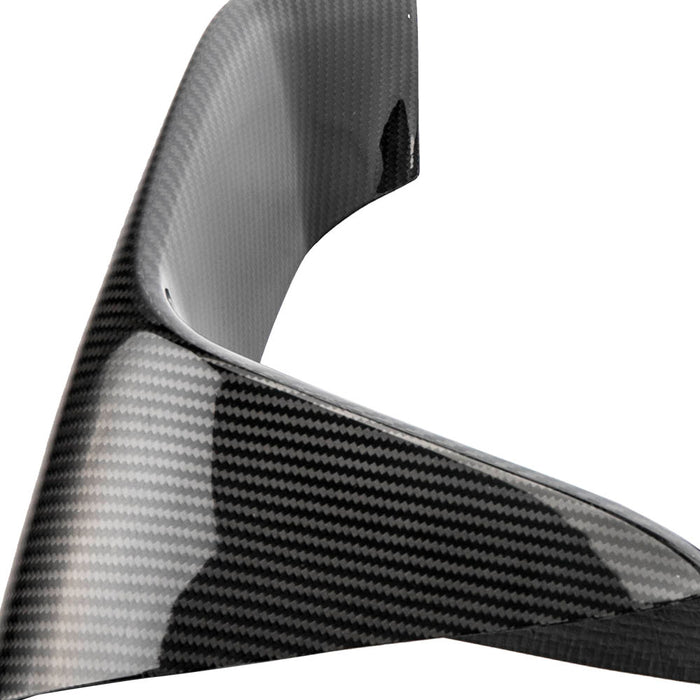 Front Bumper Lip Splitter Spoiler Compatible for BMW F80 M3 F82 F83 M4 2015-2018 Carbon Fiber