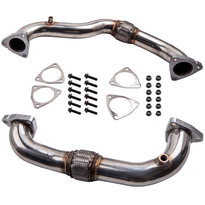 Super Duty Exhaust Turbocharger Up Pipe Set for Ford 6.4L Powerstroke Diesel V8