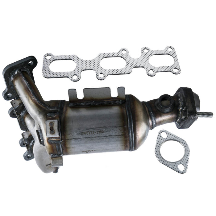 Front Right Exhaust Manifold Compatible for Lincoln MKZ 3.7L 2013-2016 Catalytic Converter