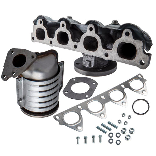 Exhaust Manifold w/ Integrated Catalytic Converter for Honda Civic D16Y7 Engine