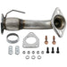Front Flex Pipe compatible for Honda Accord 2008 2009 2010 2011 2012 2.4L Direct-Fit