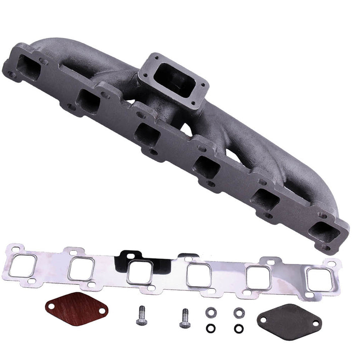 Compatible for Nissan Patrol Y60 / Y61 1987-2013 4.2L TD42 T3 Flange Exhaust Manifold