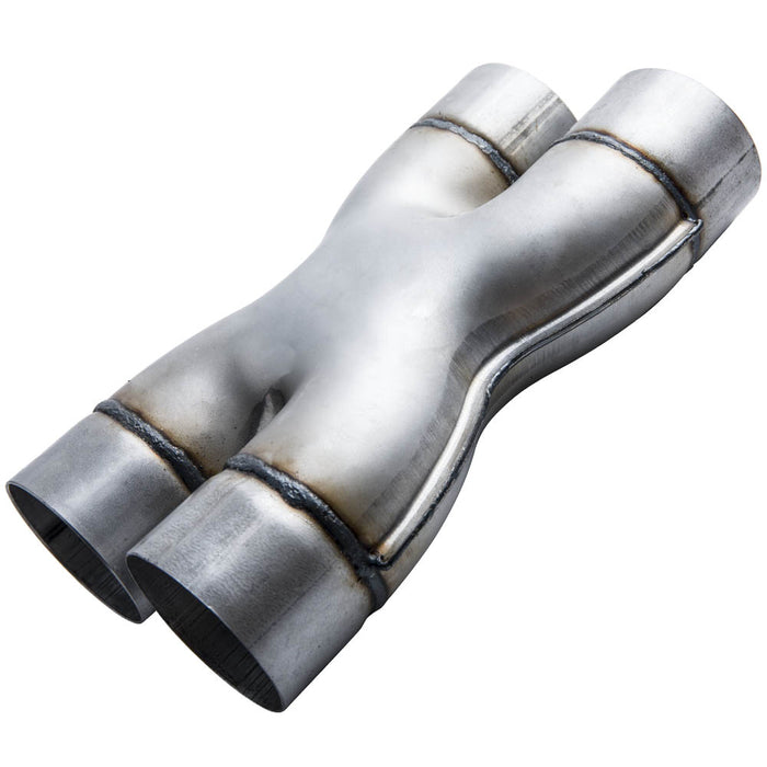 Stainless Steel Exhaust Fit For Most Vehicles With 2.5 inch Diameter Pipe