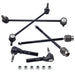 Sway Bar End Links Front Inner and Outer Tie Rod Ends fit Malibu G6 Aura
